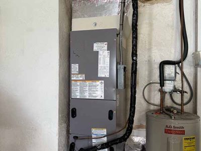 New Heating Unit Installation New Heating Unit Installation